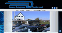 Desktop Screenshot of garage-debrunner.ch